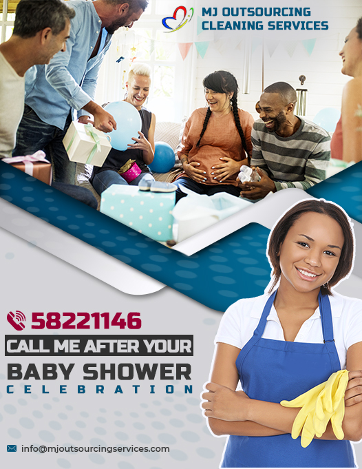 Cleaning After Baby Shower