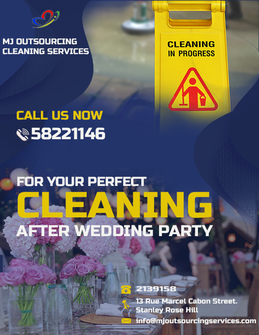 Cleaning After Wedding